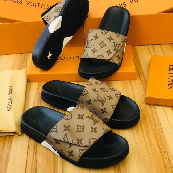 Louis vuitton designers palm slippers