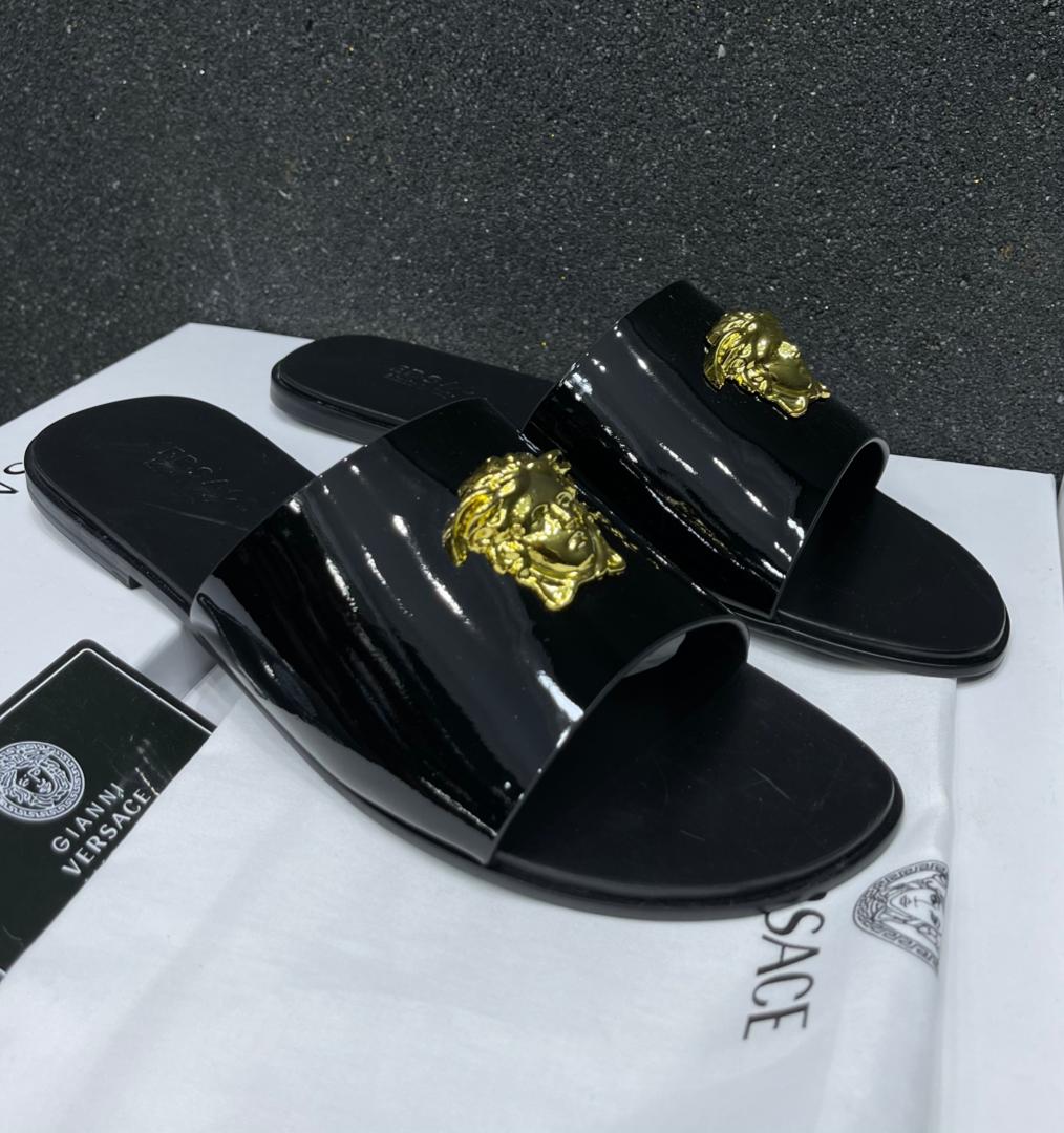 Versace palm hot sale slippers price