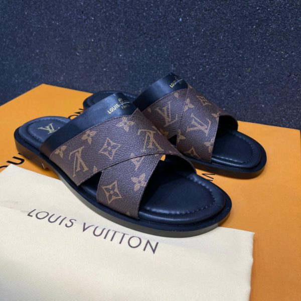 ShopwithSlik - MALE LOUIS VUITTON PALM SLIPPERS AVAILABLE