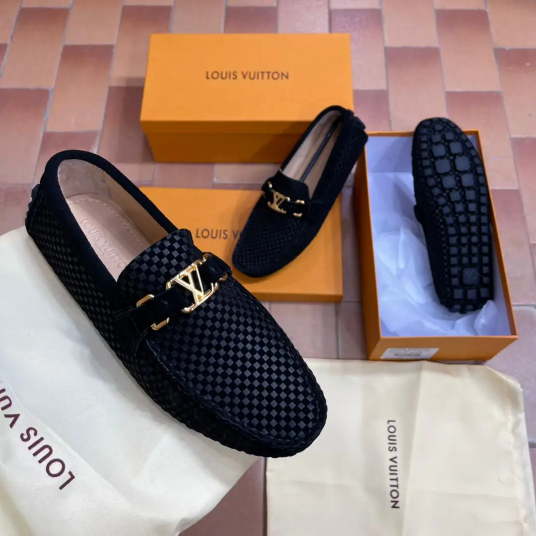 Sepatu Lelaki LV men's shoes, 2021 new business shoes casual shoes