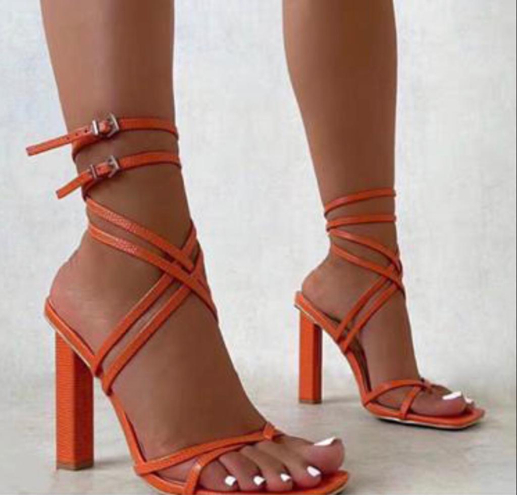 Lady'S Sexy Cross Strap Sandals- High Heels in Ibadan - Shoes, Four-laned  Citi Nigeria Limited