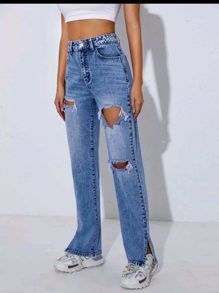 LADIES FASHION HIGH WAIST JEAN  CartRollers ﻿Online Marketplace Shopping  Store In Lagos Nigeria