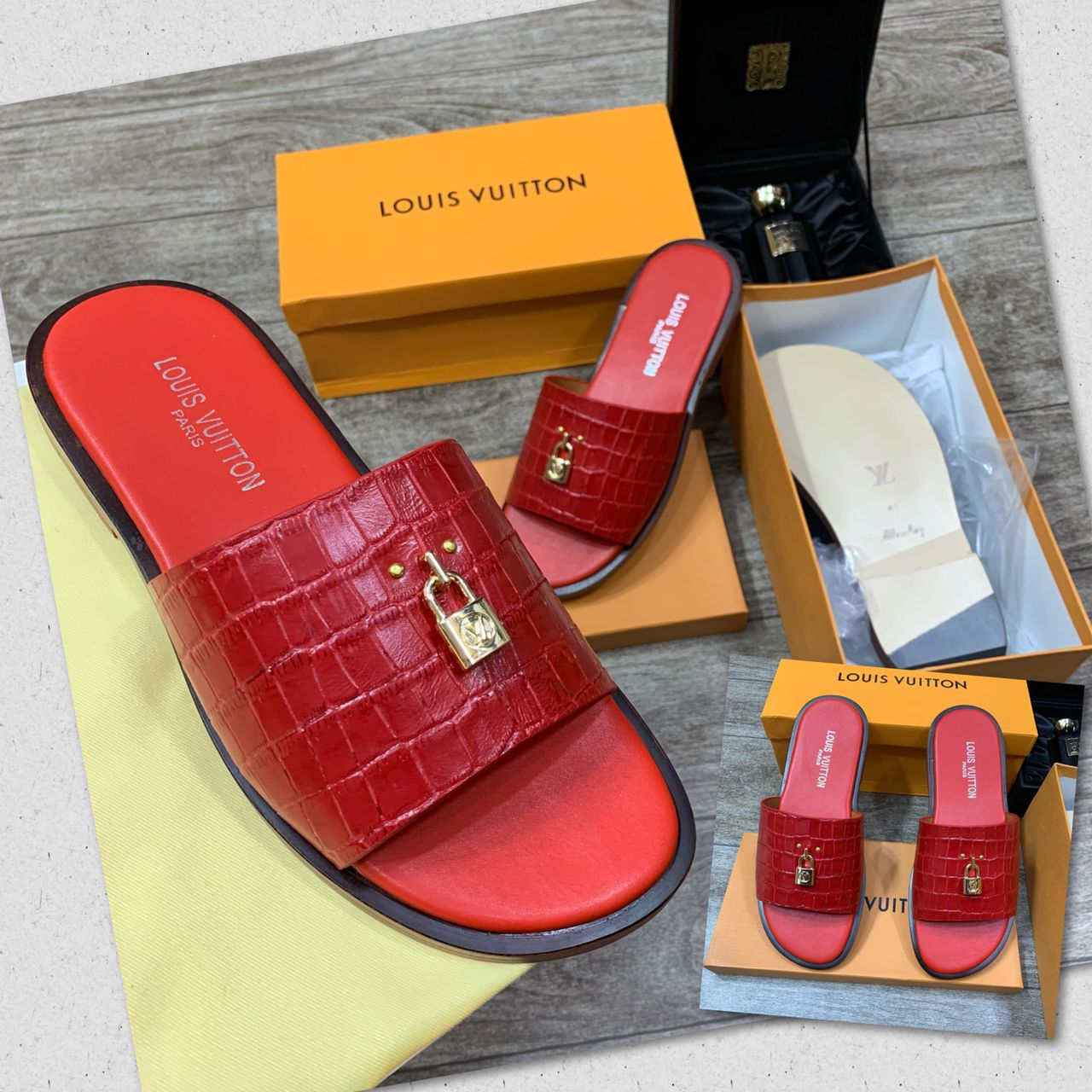 LV QUALITY SLIDE SLIPPERS FOR LADIES/WOMEN  CartRollers ﻿Online  Marketplace Shopping Store In Lagos Nigeria