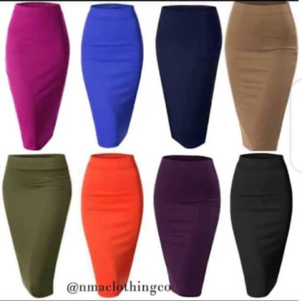 HIGH WAIST BODYCON SKIRT  CartRollers ﻿Online Marketplace Shopping Store  In Lagos Nigeria