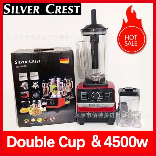 Difference between the 4500w, 5000w and 8000watt silver crest blender 
