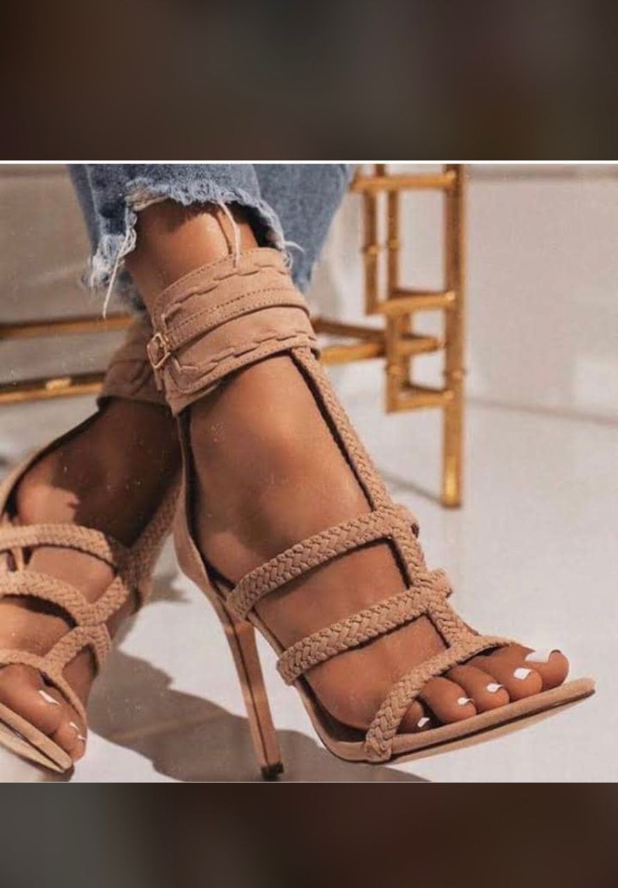 TRANSPARENT ANKLE STRAP FANCY SANDALS  CartRollers ﻿Online Marketplace  Shopping Store In Lagos Nigeria