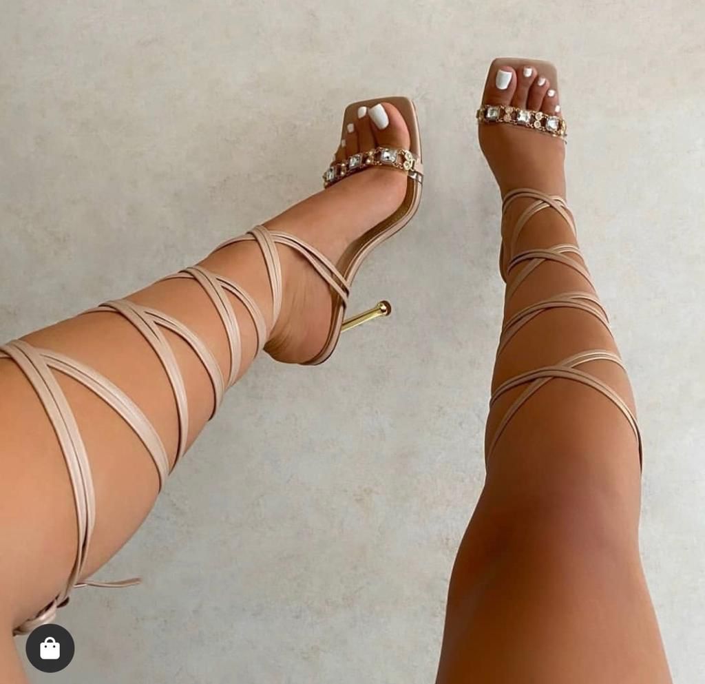 ROPE HIGH-HEEL SANDALS FOR LADIES  CartRollers ﻿Online Marketplace  Shopping Store In Lagos Nigeria