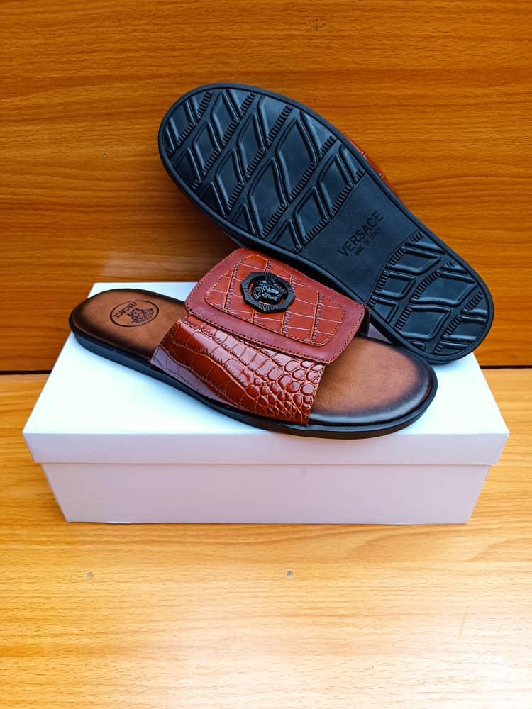 Handmade Palm Slippers for Men - Scholls Collections