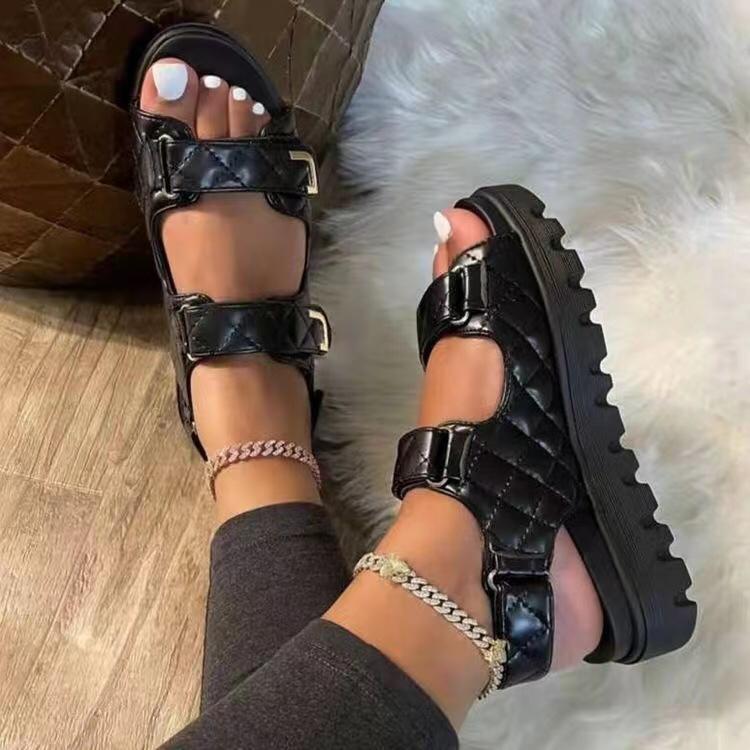 Summer Wedges Kito Thick Sole Sandals Ladies Shoes  CartRollers ﻿Online  Marketplace Shopping Store In Lagos Nigeria