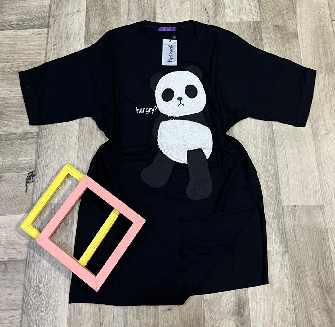 Hungry Panda T-shirt For Girls
