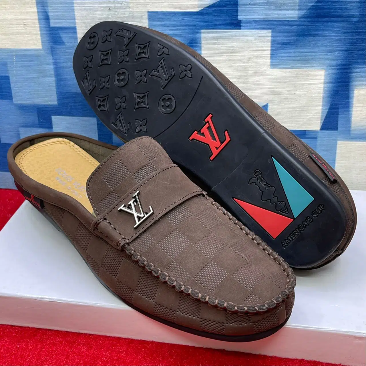 Men's Designer Fashion Muller Shoes Suede Half Shoe  CartRollers ﻿Online  Marketplace Shopping Store In Lagos Nigeria