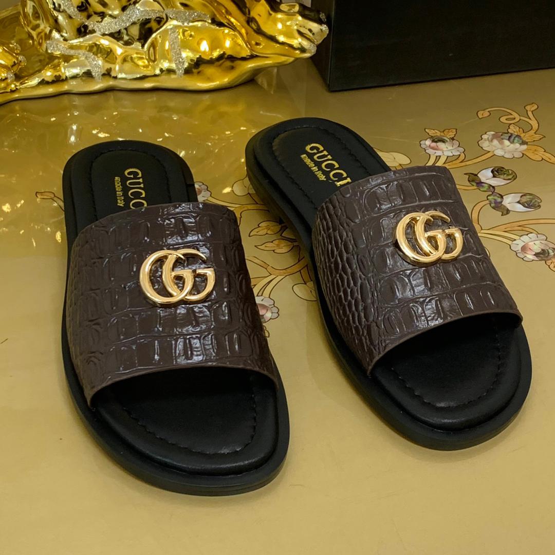 MEN'S FLAT LEATHER PALM SLIPPERS  CartRollers ﻿Online Marketplace