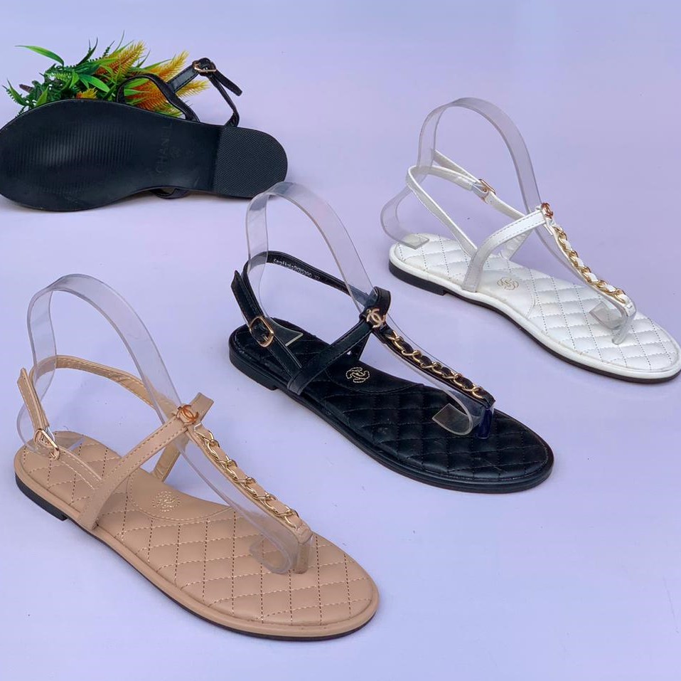 FASHION SUMMER FLAT HOLLOW SANDALS  CartRollers ﻿Online Marketplace  Shopping Store In Lagos Nigeria